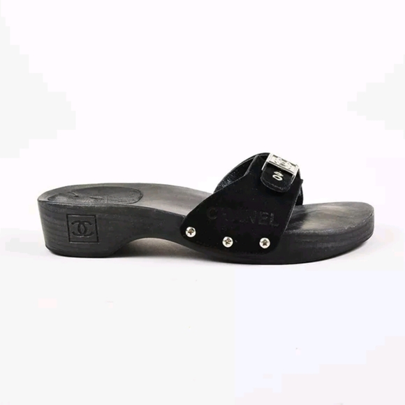 AUTHENTIC CHANEL HASLER SLIDE EUR 40 - Picture 2 of 16